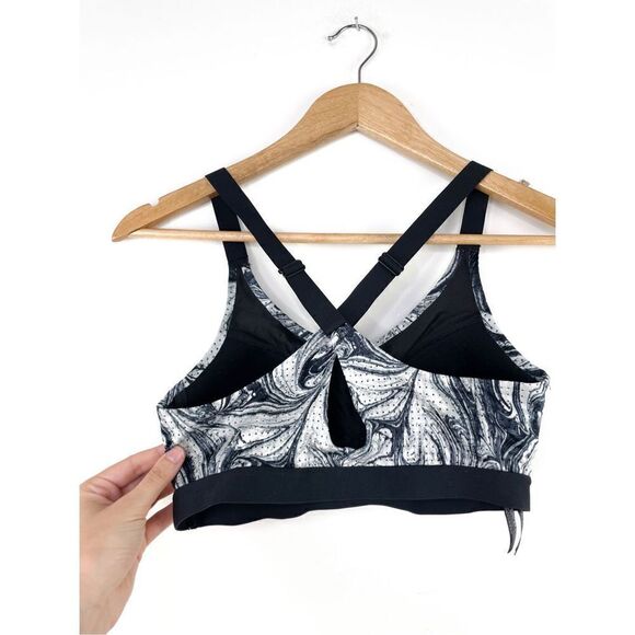 VS Sport Victoria's Secret Women 32C Lightweight Sports Bra Crossback Marbled Me - Picture 4 of 7
